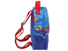 Paw Patrol Tačka na patrulji Chase Moder majhen nahrbtnik za vrtec, otroški nahrbtnik 24x20x9 cm 