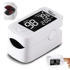 ProMedix Prstni pulzni oksimeter in merilnik srčnega utripa HD LCD