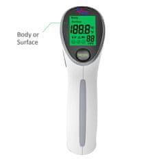 ProMedix Čelni infrardeči brezkontaktni termometer LCD tribarvna osvetljitev
