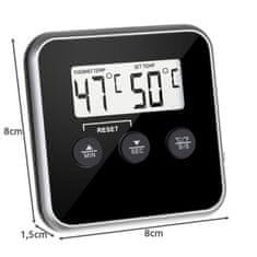 Ruhhy LCD kuhinjski termometer s sondo do 250°C