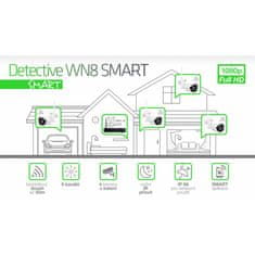 Evolveo Detective WN8 SMART, brezžični sistem kamer
