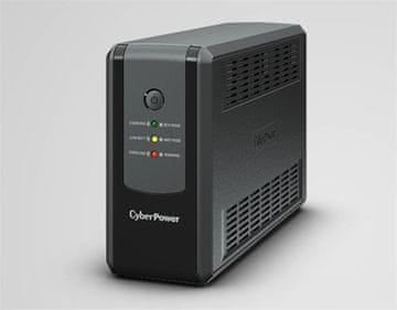 CyberPower UT GreenPower Series UPS 650VA/360W, češke vtičnice