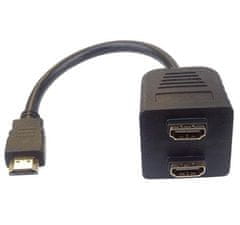 PremiumCord Adapter HDMI split M - 2x F konektorji