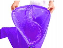 Korbi Napihljiva zložljiva kavč, lazy bag zrak, ležalnik fotelj matrač za plažo, vijolična barva