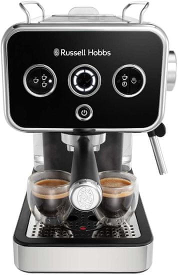 Russell Hobbs Distinctions espresso aparat, črn