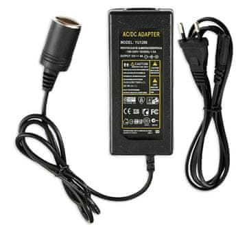 aptel Univerzalni napajalnik 230V na 12V avto vtičnica 80W 6A