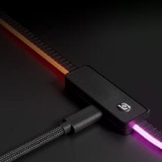 Dexxer Osvetljena XL LED RGB računalniška podloga za miško in tipkovnico 80x30cm MIX ANIMAL