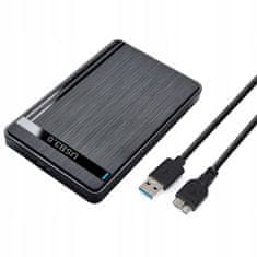 Dexxer 2,5″ SATA ohišje za trdi disk USB 3.0 625Mbps