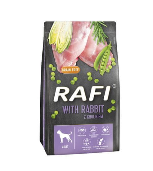 RAFI Suha hrana za pse z zajcem, brez žit 10 kg