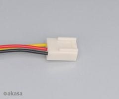 Akasa Ventilator - 40x10 mm - črn