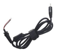 Akyga kabel DC 3,0 x 1,0 mm PVC/črna/1,2 m