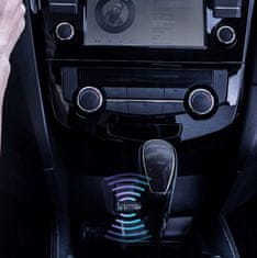 BASEUS Qiyin audio sprejemnik, Bluetooth 5.0 in AUX, črni (WXQY-01)