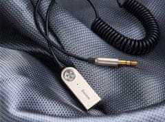 BASEUS CABA01-01 Bluetooth adapter, USB, 3,5 mm, črn