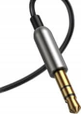 BASEUS CABA01-01 Bluetooth adapter, USB, 3,5 mm, črn