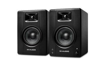M-Audio Aktivni monitori M-AUDIO BX4 par, crni, 50 W RMS
