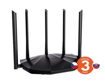 Tenda Usmerjevalnik TX2 Pro AX1500 WiFi6, 1x GWAN, 3x GLAN, IPv6, 5x antena 6dBi, WPA3, CZ App