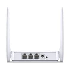 Mercusys MR20 AC750 Wifi Router Wifi Router z dvema pasovoma, 3x10/100 RJ45, 2x antena