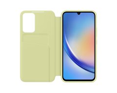 Samsung Flip Case Smart View za Galaxy A34 Lime