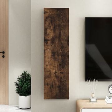 Vidaxl vidaXL Stenska TV omarica dimljen hrast 30,5x30x110 cm