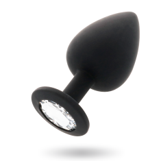 Intense ANALNI ČEP Intense Shelki Black Small 