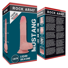 Rock Army DILDO Rockarmy Liquid Silicone Mustang (18 cm)