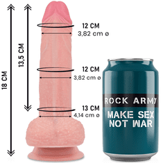 Rock Army DILDO Rockarmy Liquid Silicone Mustang (18 cm)