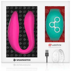 Wearwatch VIBRATOR ZA PARE Wearwatch Watchme Fuchsia/aquamarine