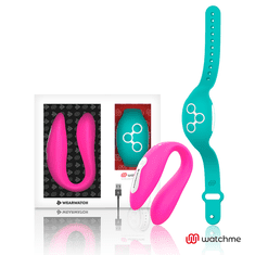 Wearwatch VIBRATOR ZA PARE Wearwatch Watchme Fuchsia/aquamarine