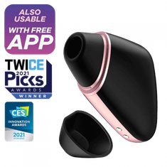 Satisfyer Air VIBRATOR Satisfyer Love Triangle App Black