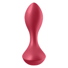 Satisfyer Anal Toys VIBRACIJSKI ANALNI ČEP Satisfyer Backdoor Lover Red