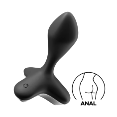 Satisfyer Anal Toys VIBRACIJSKI ANALNI ČEP Satisfyer Game Changer Blk