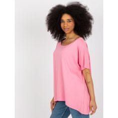 FANCY Ženska bluza oversize basic IZA pink FA-BZ-8321.78_397359 Univerzalni