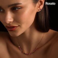 Rosato Elegantna bronasta ogrlica iz kubičnega cirkonija RZCU67