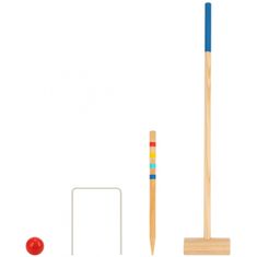 Tooky Toy Tooky Toy Lesena vrtna športna igra Cricket za 4 osebe