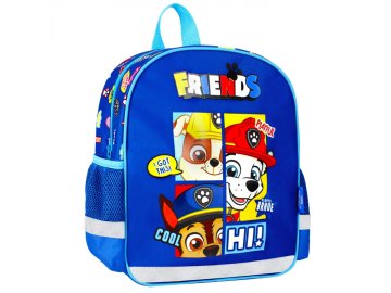 Paw Patrol Tačka na patrulji Chase Marshall Rubble Moder otroški nahrbtnik za vrtec, odsevniki 31x25x9 cm