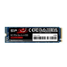 Silicon Power UD85 SSD disk, M.2 PCIe NVMe 1.4 Gen4x4, 500 GB (SP500GBP44UD8505) - odprta embalaža
