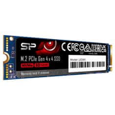 Silicon Power UD85 SSD disk, M.2 PCIe NVMe 1.4 Gen4x4, 1 TB (SP01KGBP44UD8505)