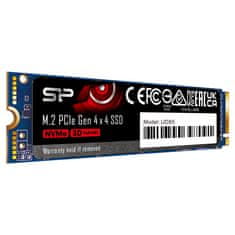 Silicon Power UD85 SSD disk, M.2 PCIe NVMe 1.4 Gen4x4, 500 GB (SP500GBP44UD8505)