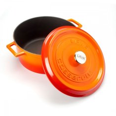 LAVA Litoželezni lonec, 32 cm - Oranžen