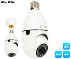 Blow H-933 IP kamera, WiFi, HD 3MP, vrtljiva, IR nočno snemanje