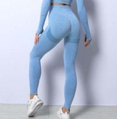 CoZy Ženske športne pajkice CozyLeggings - Modre, XL