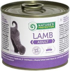 Nature's Protection Dog Cons. Odrasla jagnjetina 200 g