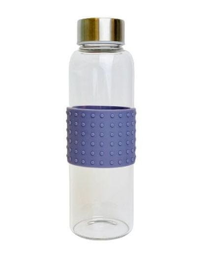 Flashqua Steklenička iz borosilikatnega stekla 350ml s silikonskim ovitkom v elegantni embalaži