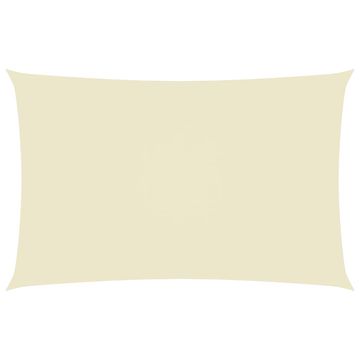 Vidaxl Senčno jadro oksford blago pravokotno 4x7 m krem