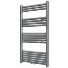 Greatstore Kopalniški radiator z ravnimi cevmi 600x1160 mm siv