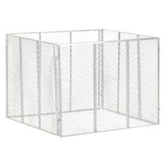 shumee vidaXL Vrtni kompostnik 100x100x77 cm pocinkano železo