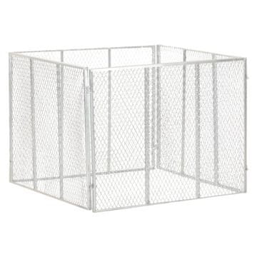 shumee vidaXL Vrtni kompostnik 100x100x77 cm pocinkano železo