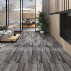 Vidaxl PVC talne plošče 4,46 m² 3 mm samolepilne industrijski les