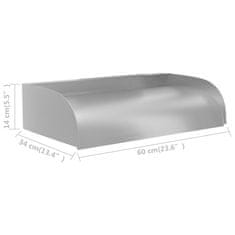 Vidaxl Slap 60x34x14 cm nerjaveče jeklo 304