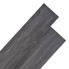 Vidaxl PVC talne plošče 5,26 m2 2 mm črne in bele